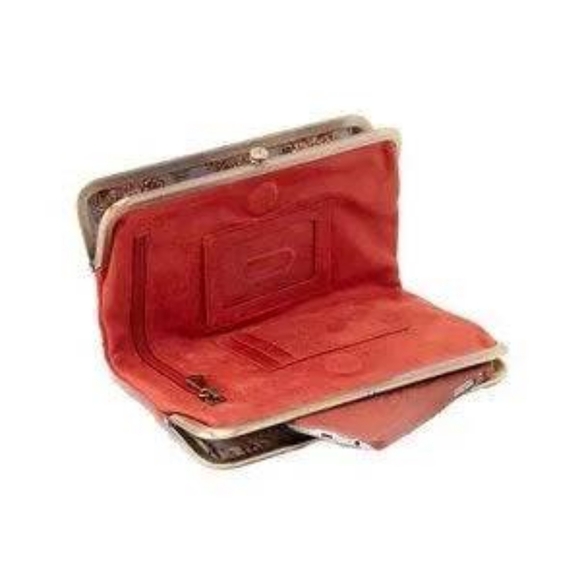 HOBO - Lauren Clutch-Wallet - Lava. New without tags - Picture 2 of 11